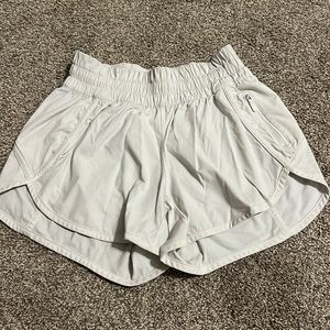 Lululemon white shorts